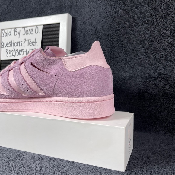 ADIDAS SUPERSTAR MINIMALIST ICONS CLEAR PINK WOMENS SHOES SIZE 9 PURPLE MENS 8 N - Picture 10 of 10